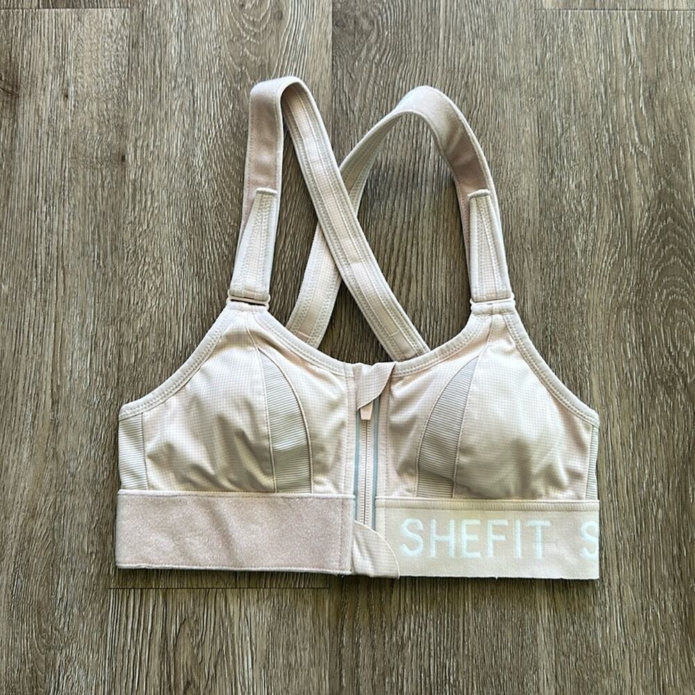 SheFit Ultimate Sports Bra Sandstorm Size XS‎ High Impact Adjustable